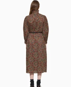Antik Batik Antik Batik Maxi Jurk Zina Long Dress Diversen