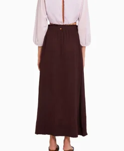 Antik Batik Antik Batik Maxi Rok Magoo1Ski Bruin