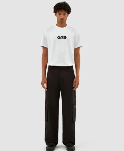 Arte Antwerp Broek Nylon Double Knee Pocket Zwart