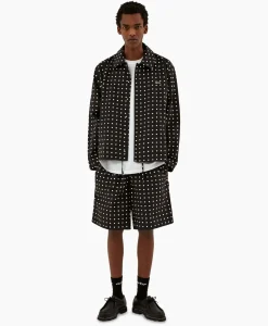 Arte Antwerp Korte Broek Heat Print Zwart