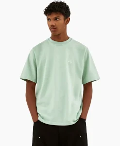 Arte Antwerp T-Shirt Korte Mouw Circle Runner Back Print Groen