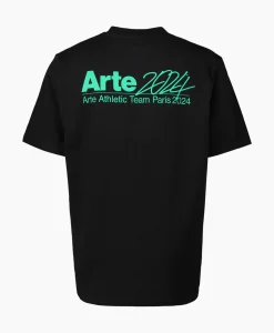 Arte Antwerp T-Shirt Korte Mouw Arte 2024 Back Zwart