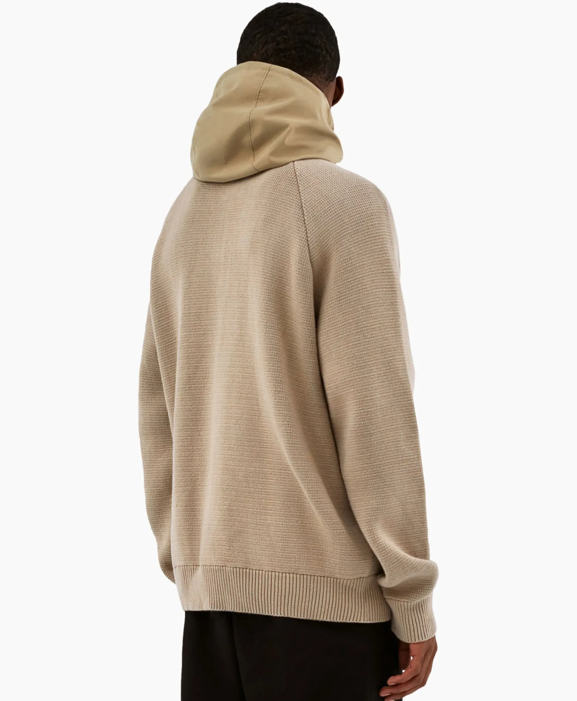 Arte Antwerp Vest Nylon Hood Off White