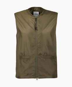 Aspesi Aspesi Bodywarmer Gilet Minimo Khaki