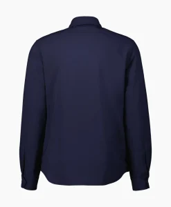 Aspesi Overhemd Camicia Doppia Blauw