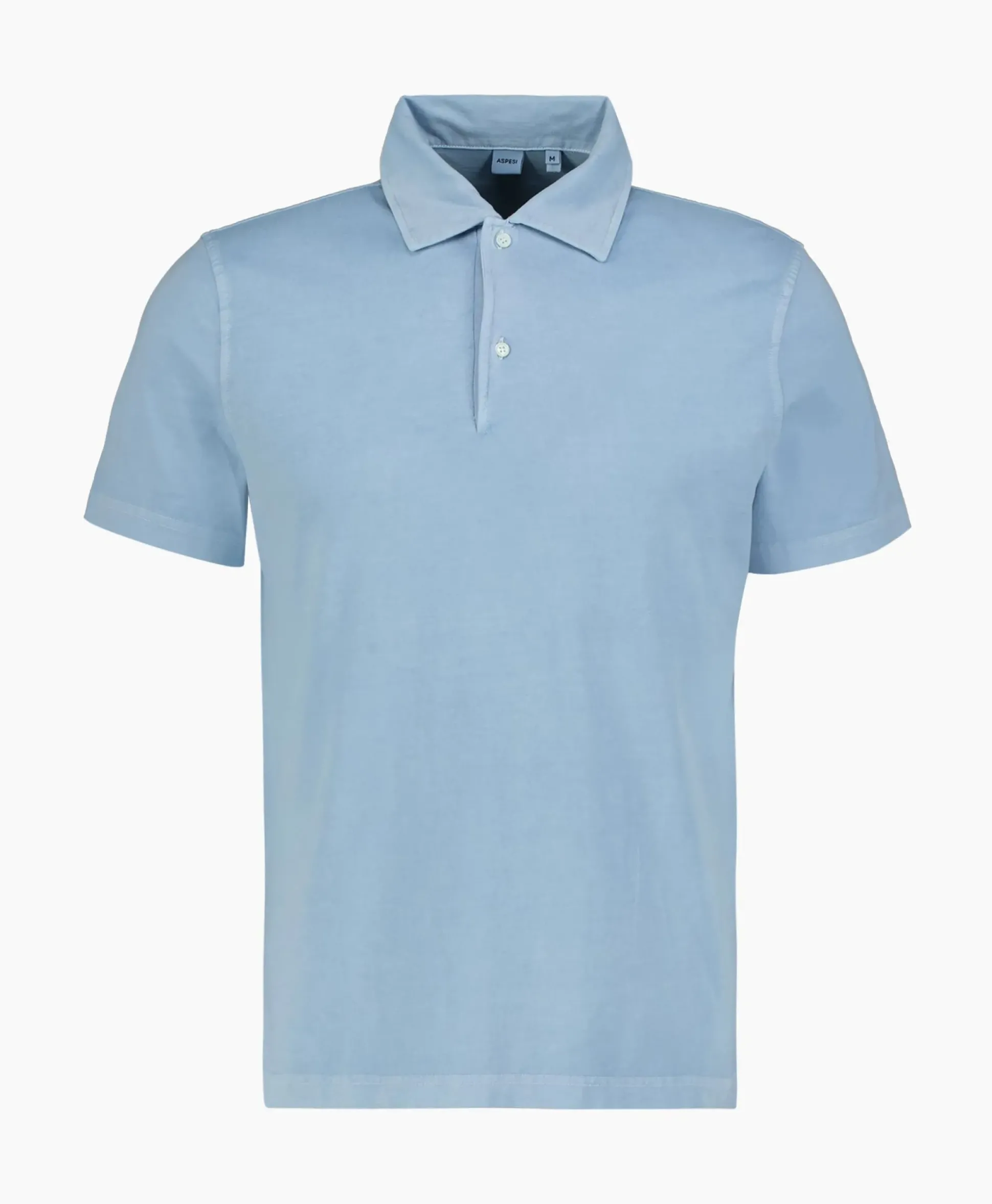 Aspesi Polo Mod.Ay15 Licht Blauw