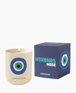 Assouline Kaars Mykonos Muse - Travelfrom Home Candle Diversen