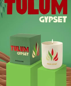 Assouline Kaars Tulum Gypset - Travelfrom Home Candle Diversen