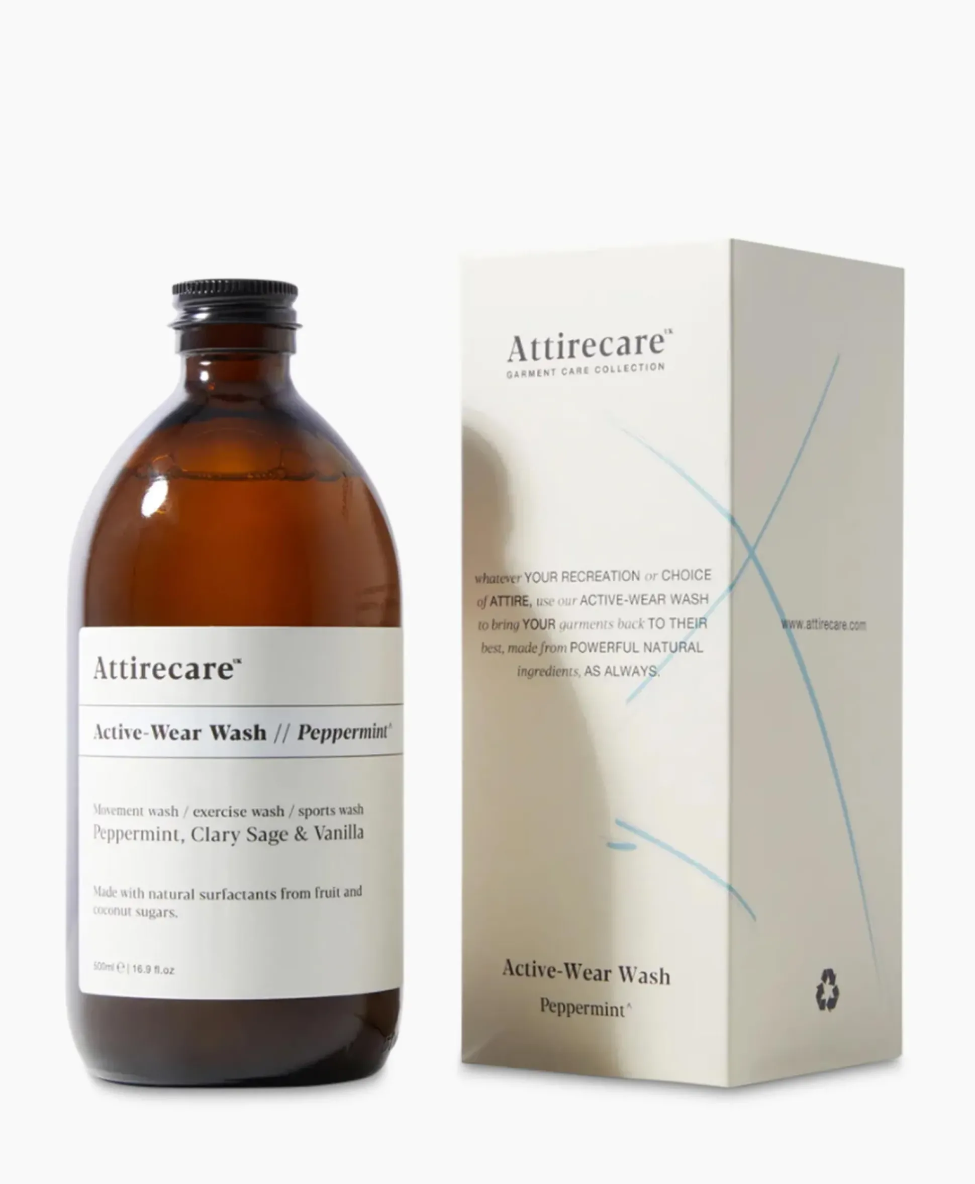 Attirecare Diversen Active-Wear Wash Peppermint^ 500Ml Diversen