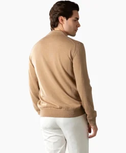 Aurelien Aurelien Polo Longsleeve Beige