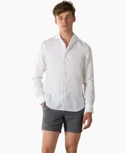 Aurelien Overhemd Seaside Shirt Wit