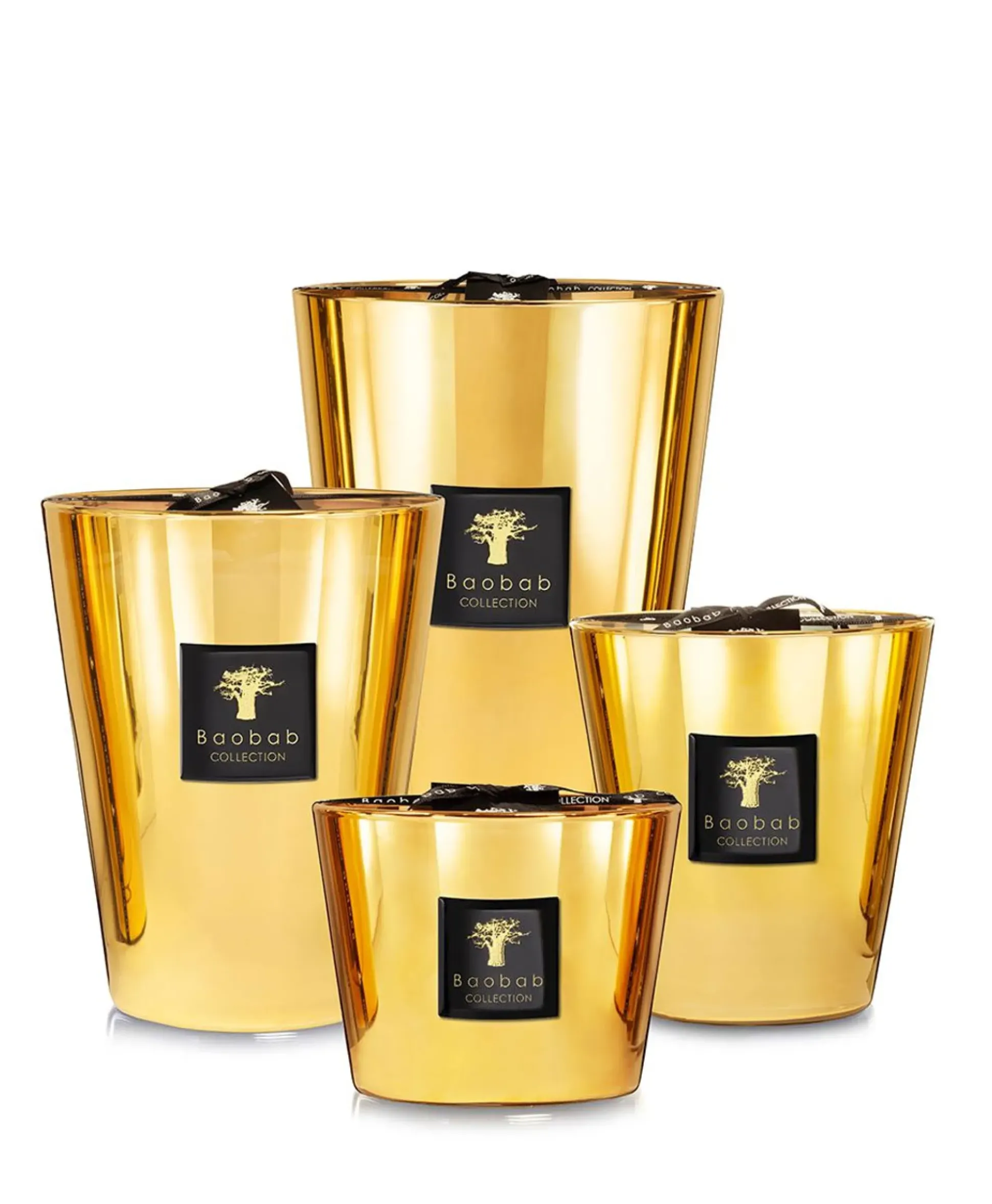Baobab Kaars Max 16 Les Exclusives Goud