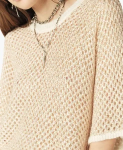 Ba&Sh Pullover Nate Off White