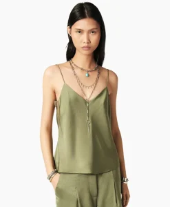 Ba&Sh Top Clarisse Khaki