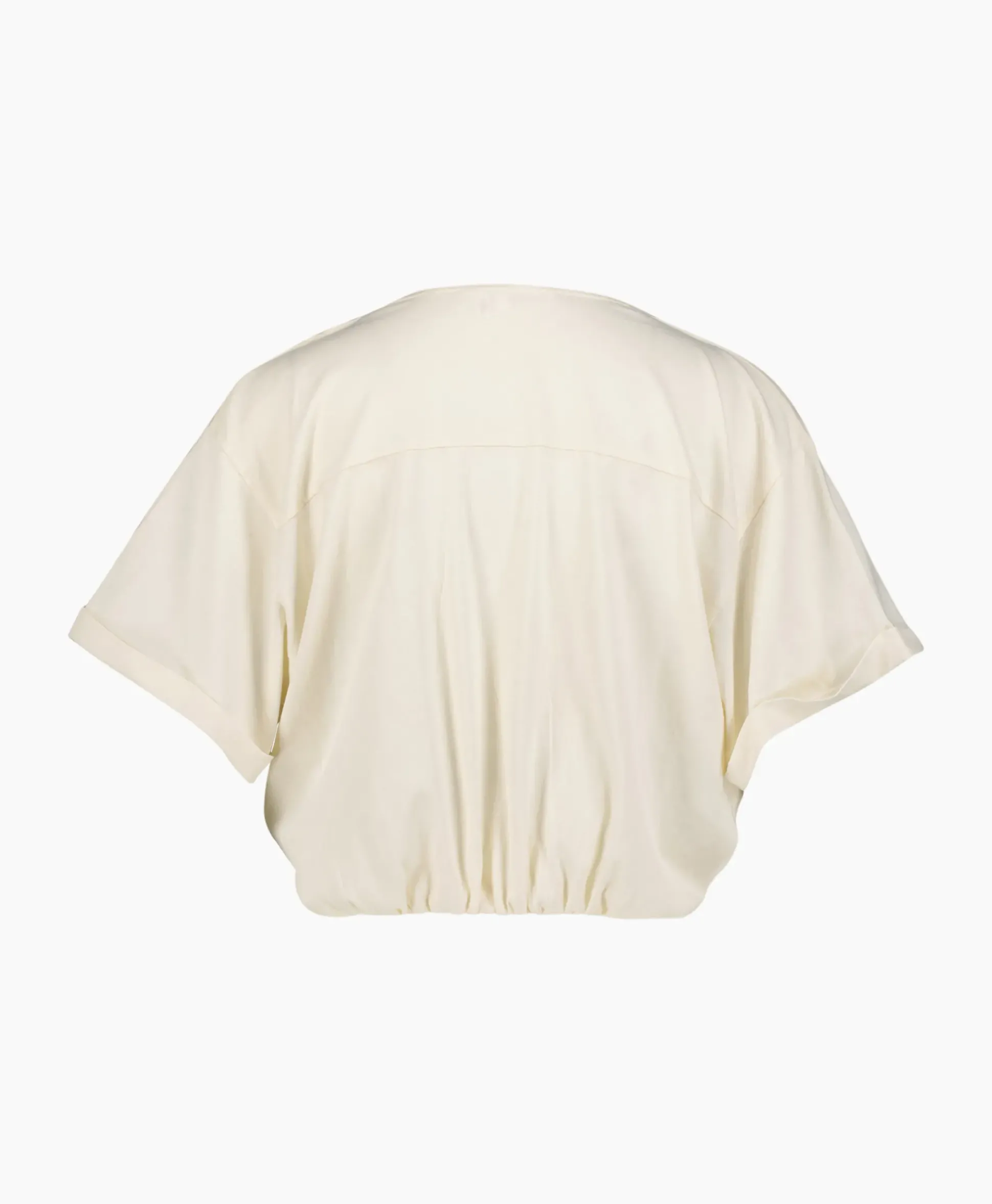 Ba&Sh T-Shirt Korte Mouw Denali Ecru