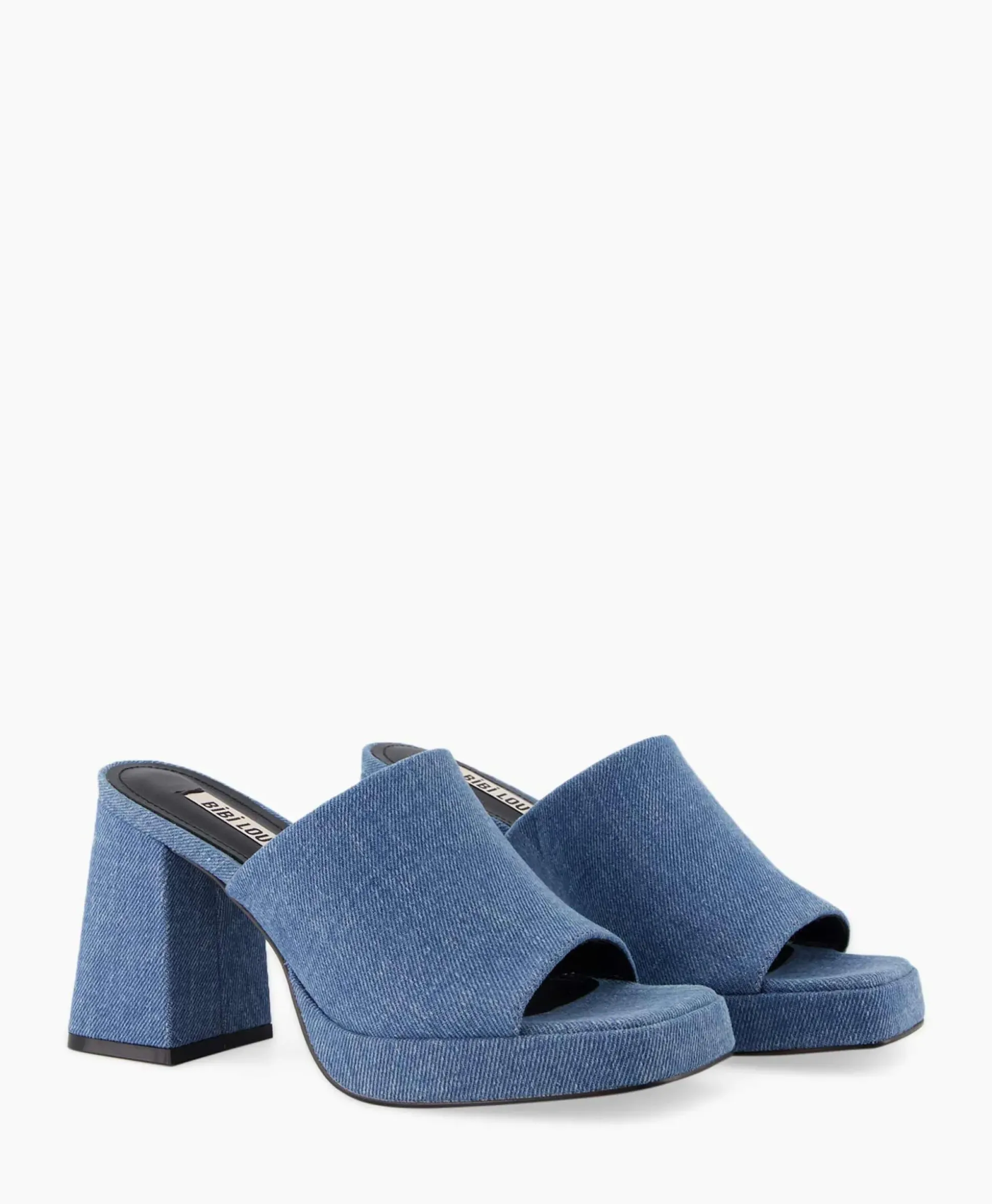 Bibi Lou Pump Canvas Jeans Blauw