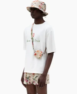 Bram's Fruit T-Shirt Korte Mouw Tulip Aquarel Wit