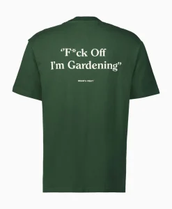 Bram's Fruit T-Shirt Korte Mouw F*Ck Off Gardenin Donker Groen