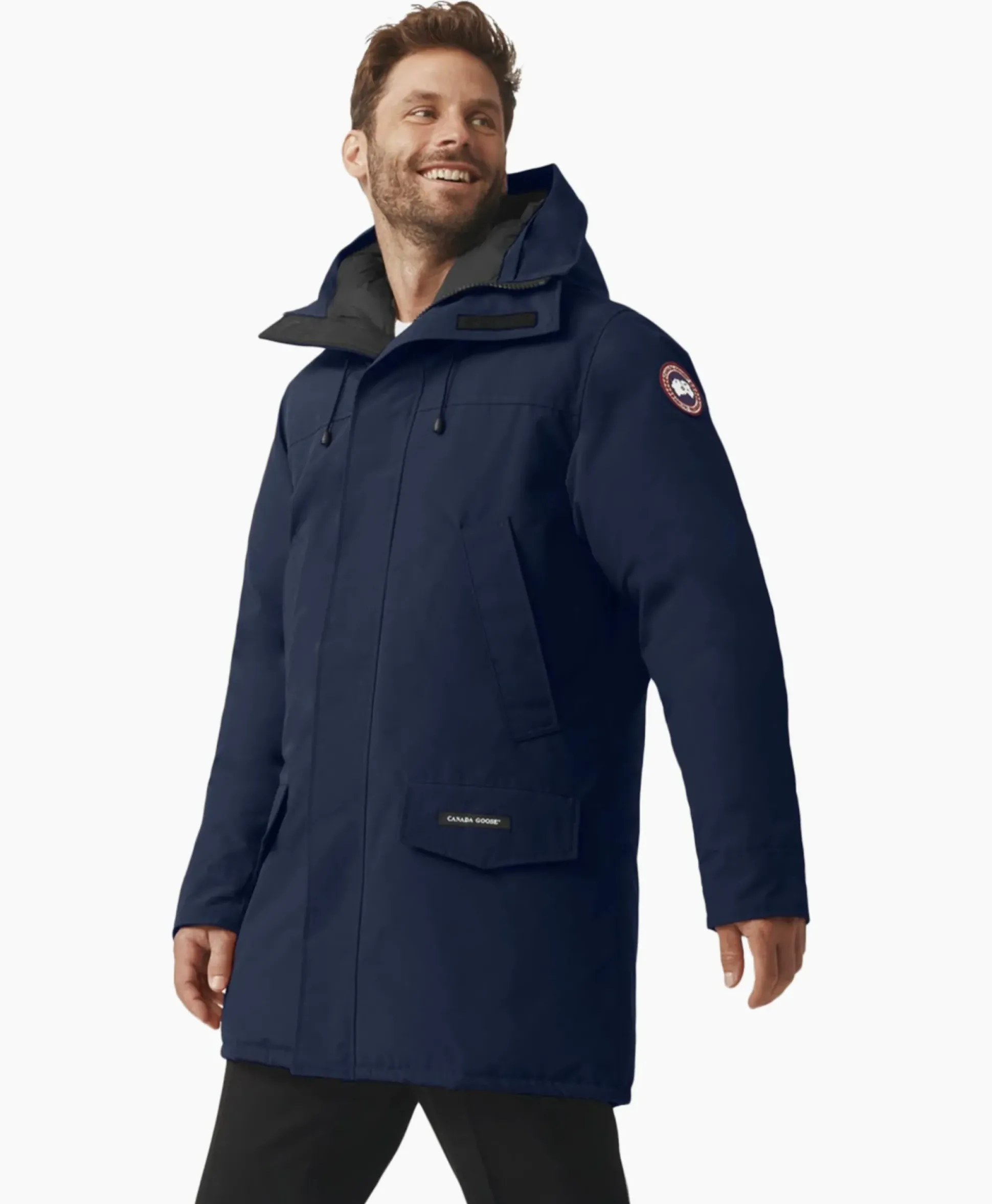 Canada Goose Gewatteerde Jas Langford Parka Blauw