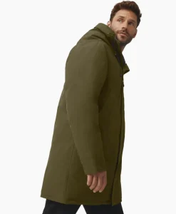 Canada Goose Gewatteerde Jas Langford Parka Donker Groen