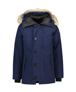 Canada Goose Gewatteerde Jas Chateau Parka/Atlantic Donker Blauw