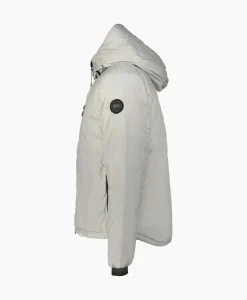 Canada Goose Gewatteerde Jas Lodge Hoody Grijs