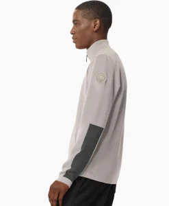Canada Goose Pullover Stormont Quarter Zip Grijs