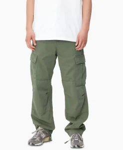Carhartt Wip Cargobroek Regular Cargo Donker Groen