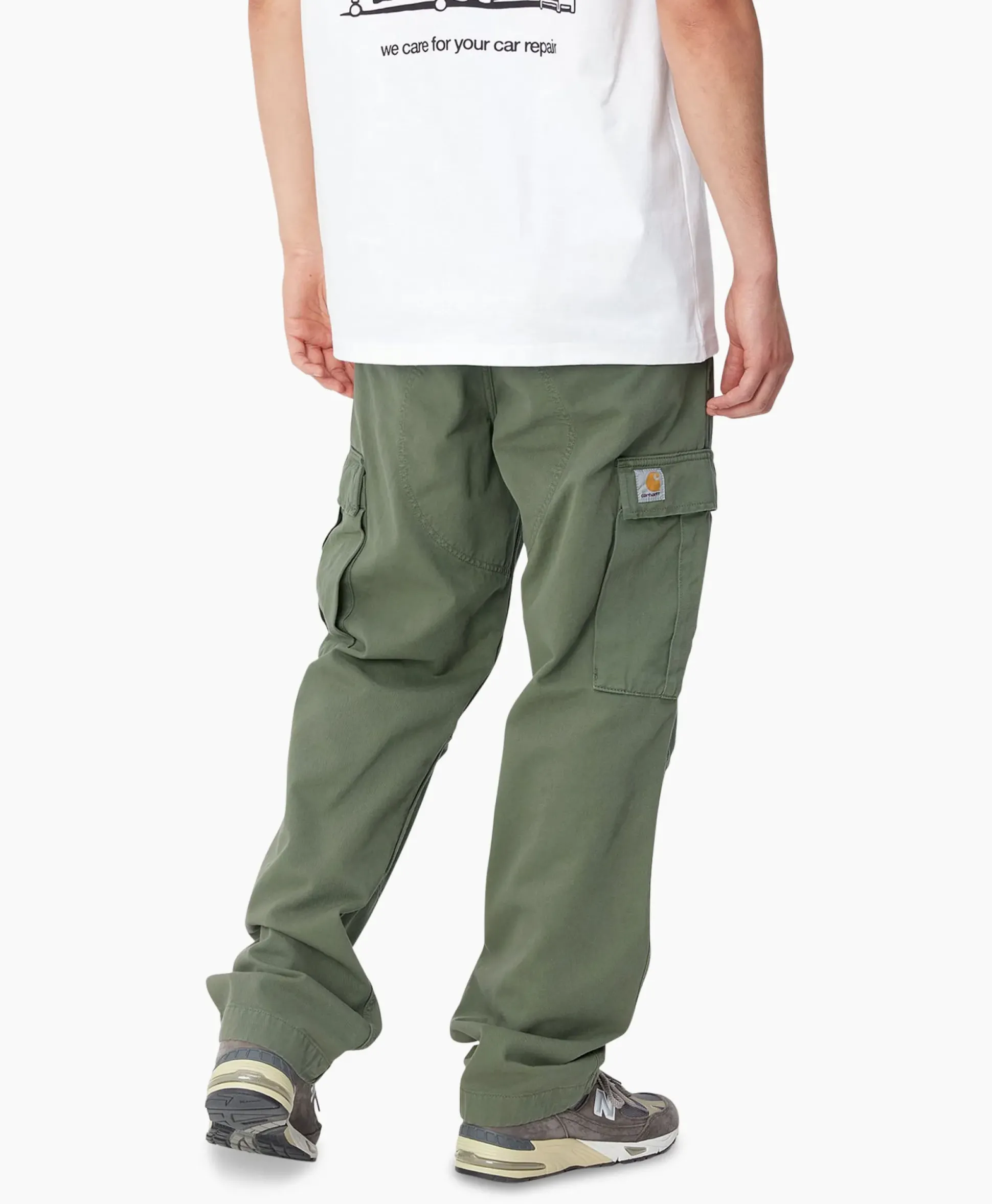 Carhartt Wip Cargobroek Regular Cargo Donker Groen