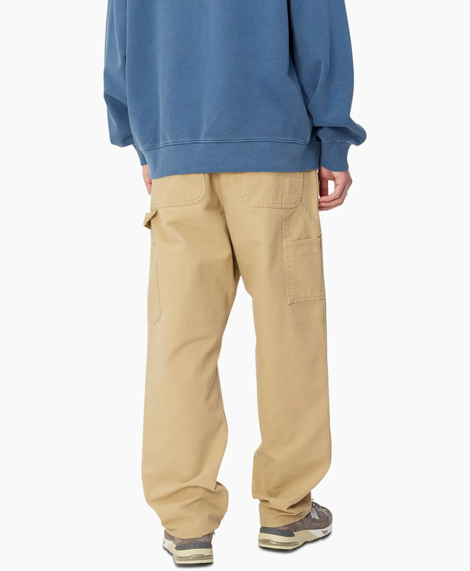Carhartt Wip Cargobroek Single Knee Beige