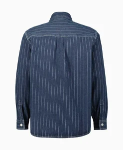 Carhartt Wip Overshirt Orlean Donker Blauw