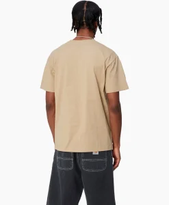 Carhartt Wip T-Shirt Korte Mouw S/S Chase Beige
