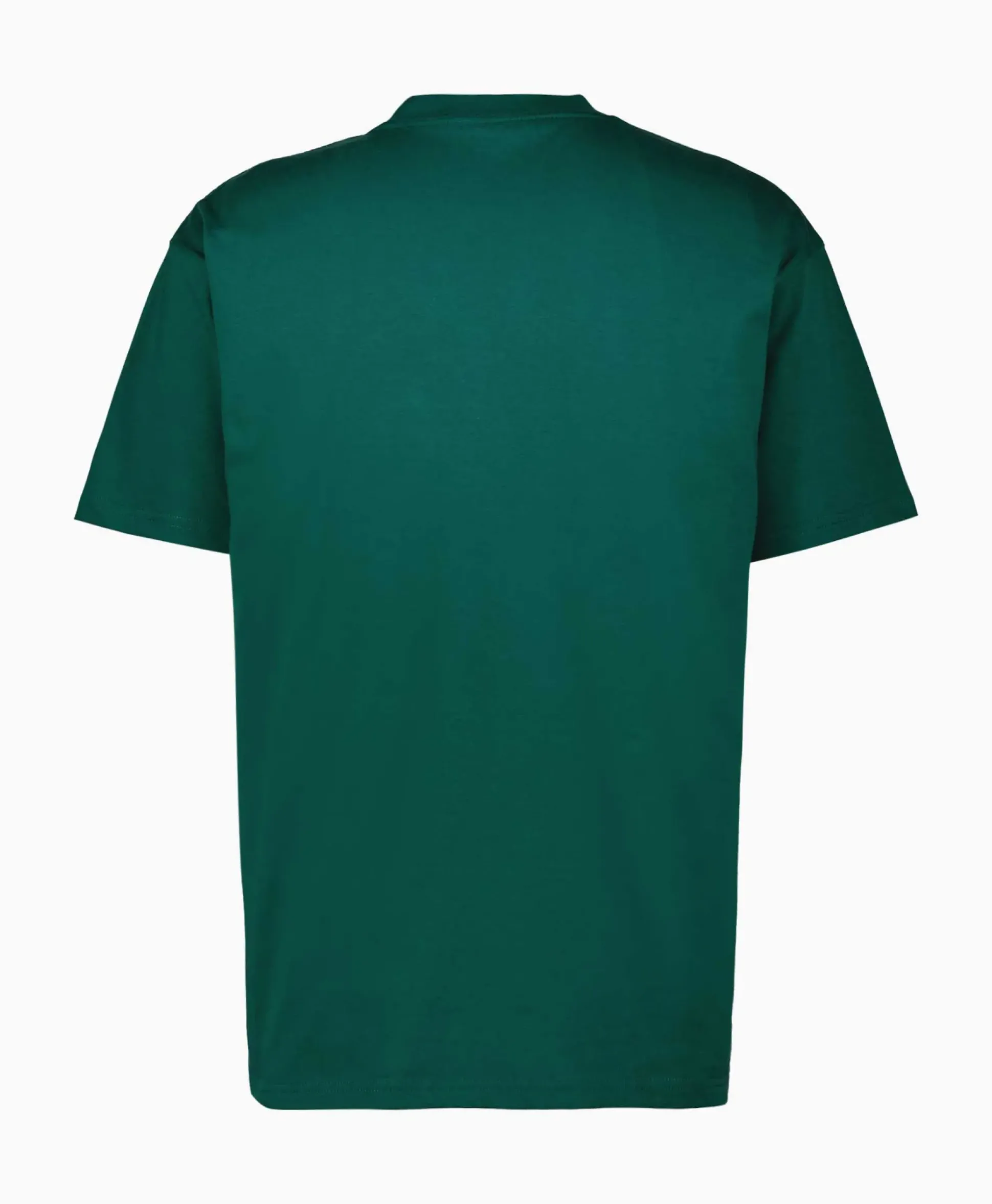 Carhartt Wip T-Shirt S/S Cat Sticker Organic Cotton Groen