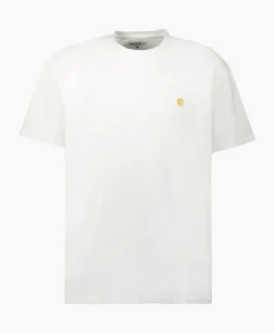 Carhartt Wip T-Shirt S/S Chase Cotton Wit