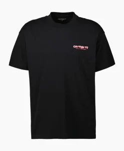 Carhartt Wip T-Shirt S/S Ink Bleed Organic Cotton Zwart
