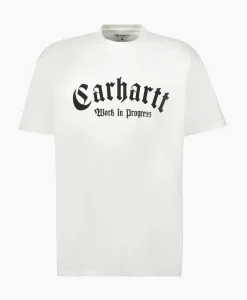 Carhartt Wip T-Shirt S/S Onyx Organic Cotton Wit