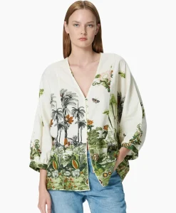 Chufy Blouse Calipso Groen