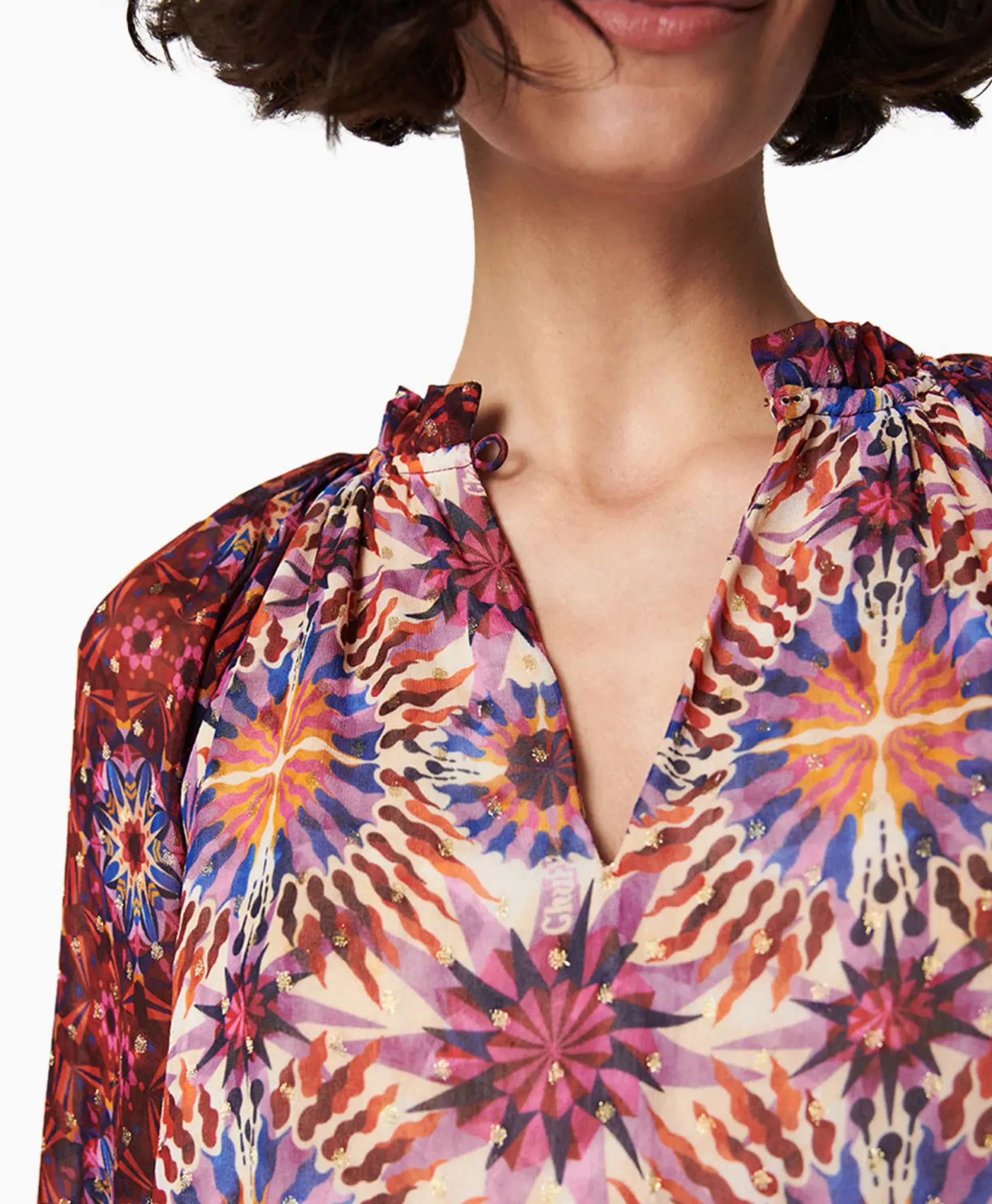 Chufy Blouse Lena Bordeaux