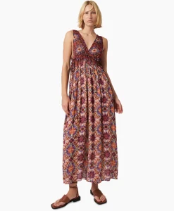 Chufy Maxi Jurk North Bordeaux