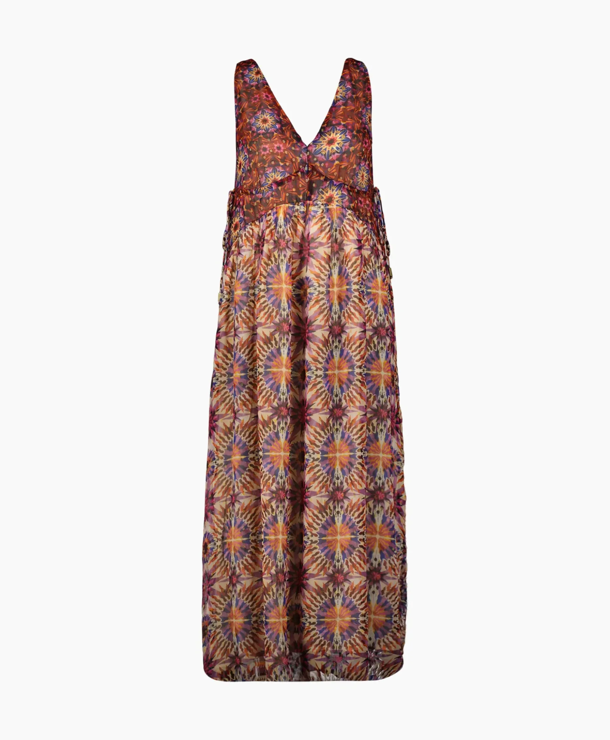 Chufy Maxi Jurk North Bordeaux