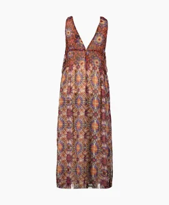 Chufy Maxi Jurk North Bordeaux