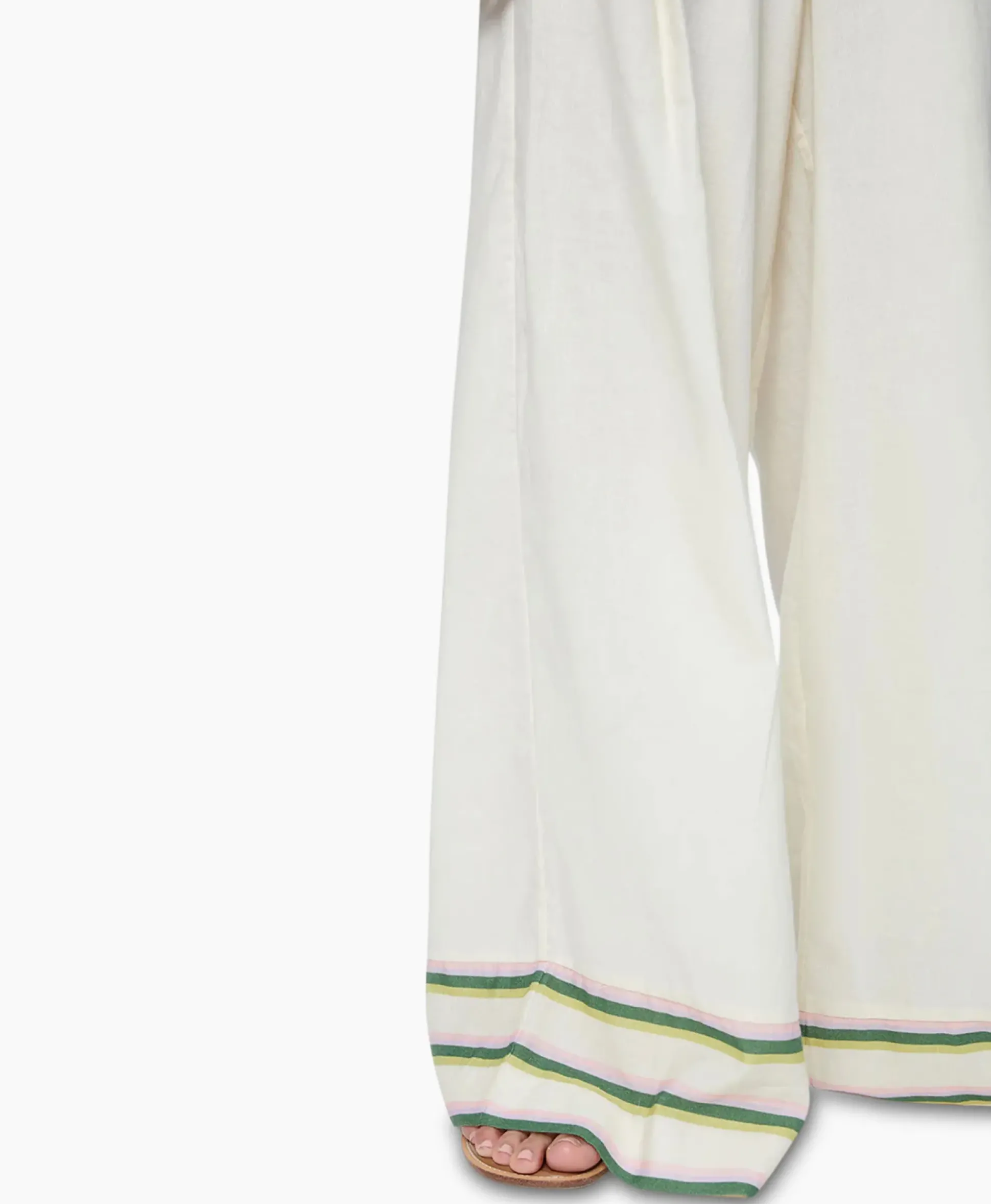 Chufy Pantalon Okra Ecru