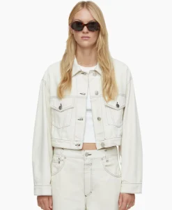 Closed Jack Boxy Denim Off White