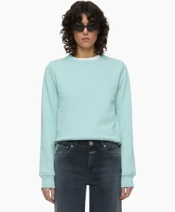 Closed Pullover Fitted Mint