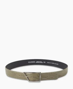 Closed Riem Belt Groen
