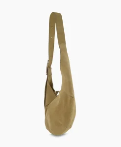 Closed Schouder / Hand Tas Half Moon M Beige