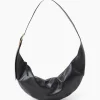 Closed Schouder / Hand Tas Half Moon M Zwart