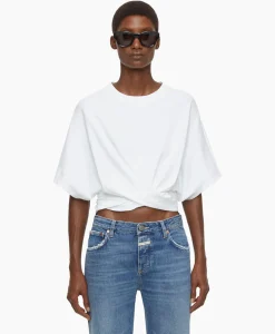 Closed T-Shirt Korte Mouw Wrap Wit