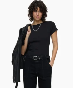 Closed T-Shirt Korte Mouw Crew Neck Short Sleeve Zwart
