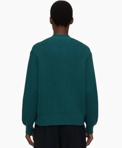 Closed Vest Wrap Long Sleeves Groen